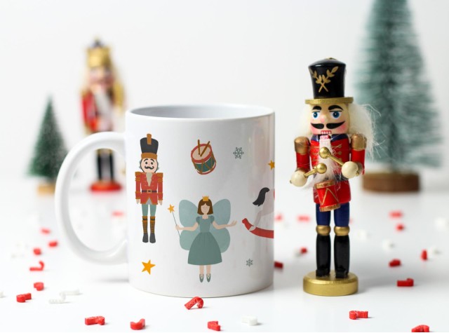 A Nutcracker Christmas Ceramic Mug | Valley Mill